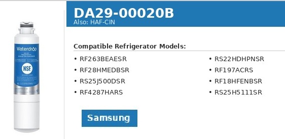 Samsung DA29-00020B